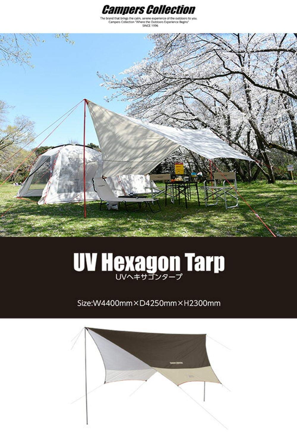 テント・タープ Campers Collection PROMO CANOPY TENT 5 Amazon | [キャンパーズコレクション 山善] テント プロモ